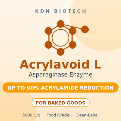 Giá tốt. Enzyme Asparaginase Acrylavoid L 5000 U/g Giúp giảm acrylamide cấp thực phẩm để nướng bánh quy bánh mì trực tuyến